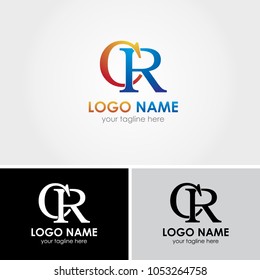CR Letter Design - Initials Logo - Letter Logo Design - RC
