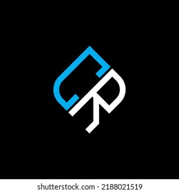 CR letter logo creative design with vector graphic