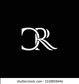 CR letter logo design and images