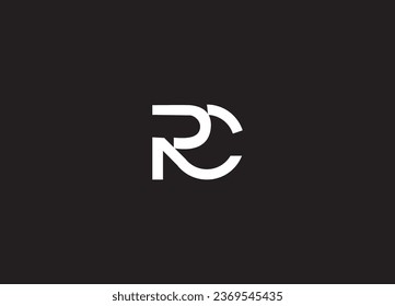 CR letter logo design and initial logo