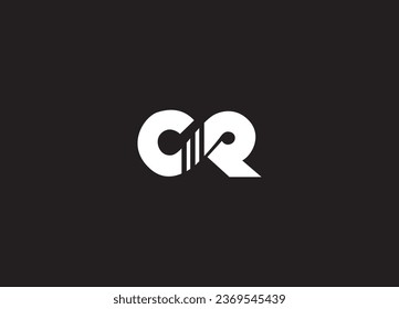 CR letter logo design and initial logo