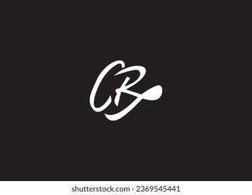 CR letter logo design and initial logo