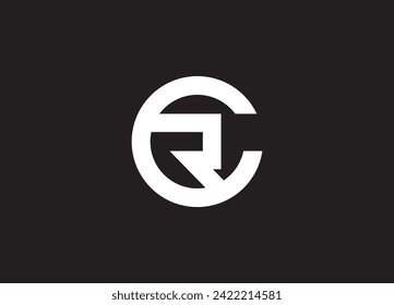 CR LETTER LOGO DESIGN AND INITIAL LOGO