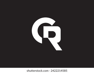 CR LETTER LOGO DESIGN AND INITIAL LOGO