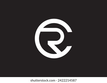 CR LETTER LOGO DESIGN AND INITIAL LOGO