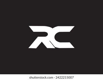 CR LETTER LOGO DESIGN AND INITIAL LOGO