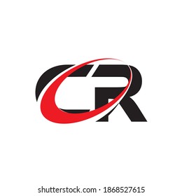 Cr Letter Logo Design Vector Stock Vector (Royalty Free) 1868527615 ...