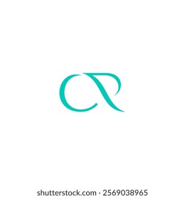 CR letter logo luxury design. CR monogram. initials letter logo. C icon design. R elegant and professional.