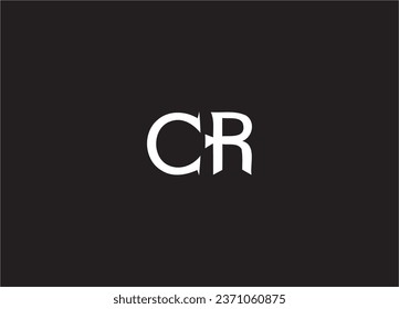 cr letter logo and monogram design