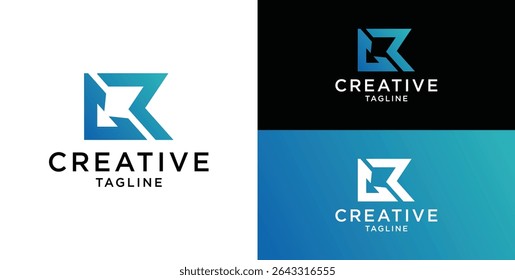 CR Letter Professional logo for all types of business