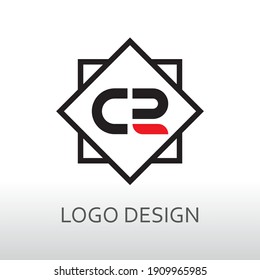 cr letter for simple logo design