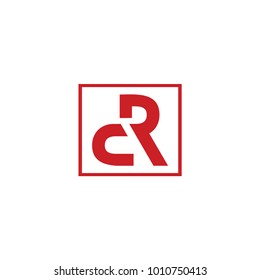 cr letter vector logo