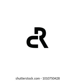 cr letter vector logo