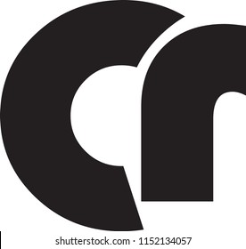 CR letter vector logo