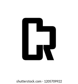 cr letter vector logo