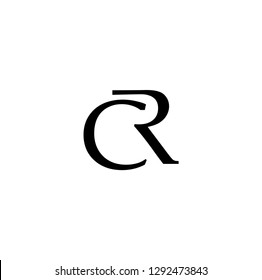 cr letter vector logo