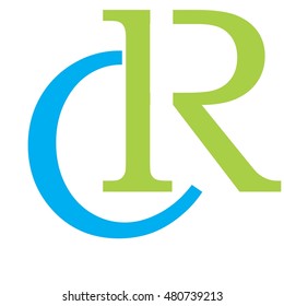 cr letter vector logo