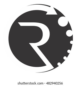 cr letter vector logo