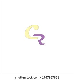 Vektorgrafik-Logo-Design mit Großbuchstaben