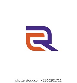 CR Logo Design. Letter RC Icon