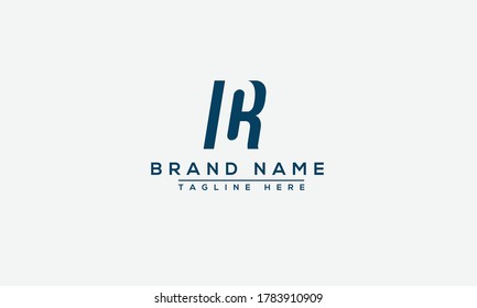 CR Logo Design Template Vector Graphic Branding Element.