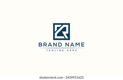 CR logo Design Template Vector Graphic Branding Element.