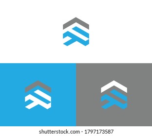 cr logo design vector format