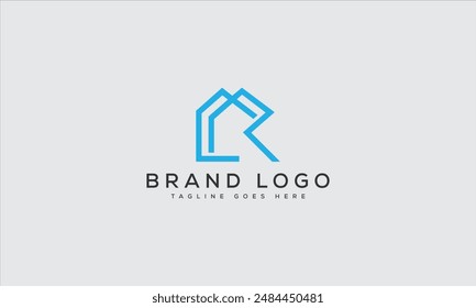 CR logo design vector template design for brand