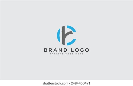 CR logo design vector template design for brand