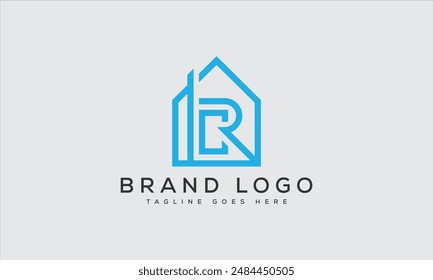 CR logo design vector template design for brand