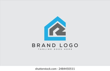 CR logo design vector template design for brand