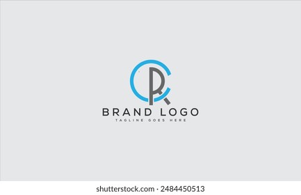 CR logo design vector template design for brand