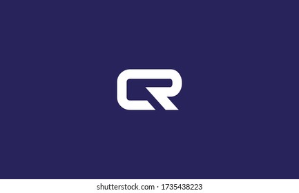 CR logo . letter c r logo design . creative and modern logo design. vector illustration eps10