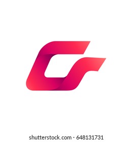 CR Logo, Letter C And Letter R Initial Logo Template