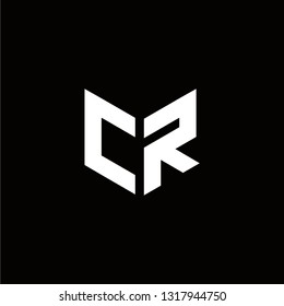CR Logo Letter initial Designs Templete