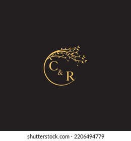 CR nature tree concept in high quality professional design that will print well across any print media