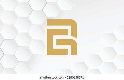 CR, RC Abstract Letters Logo Monogram