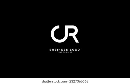 CR, RC, Abstract Letters Logo Monogram
