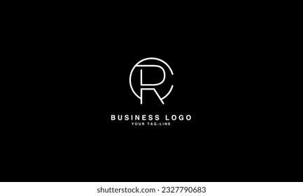 CR, RC, Abstract Letters Logo Monogram