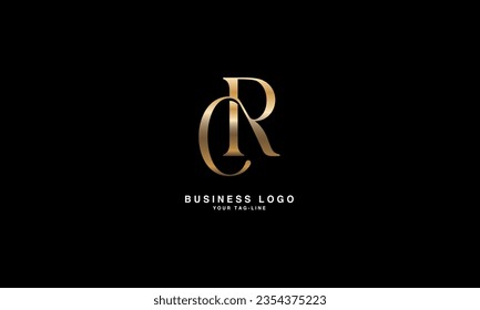 CR, RC, Abstract Letters Logo Monogram