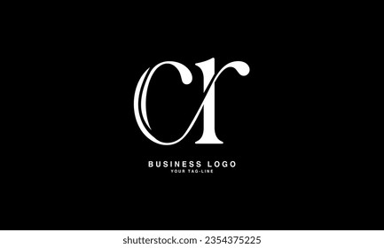 CR, RC, Abstract Letters Logo Monogram