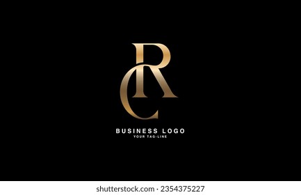 CR, RC, Abstract Letters Logo Monogram