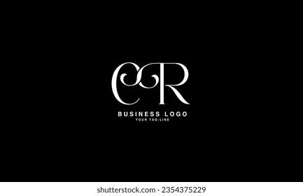 CR, RC, Abstract Letters Logo Monogram