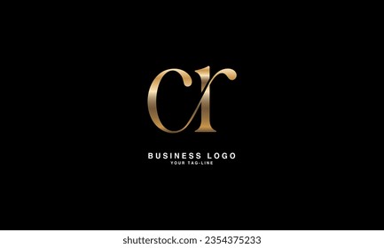 CR, RC, Abstract Letters Logo Monogram