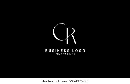 CR, RC, Abstract Letters Logo Monogram