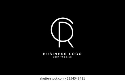 CR, RC, Abstract Letters Logo monogram