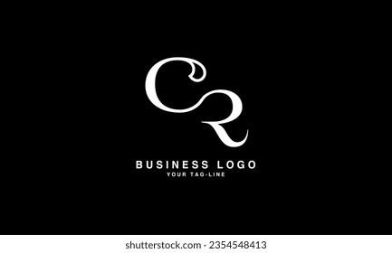 CR, RC, Abstract Letters Logo monogram