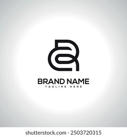 CR RC Abstract Unique Letter Logo Design. Initial Vector Symbol.