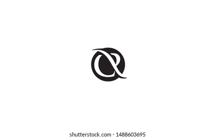 CR Or RC C R Abstract Monogram Lettermark Logo Vector Template