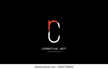 CR, RC, C, R abstract letters logo monogram